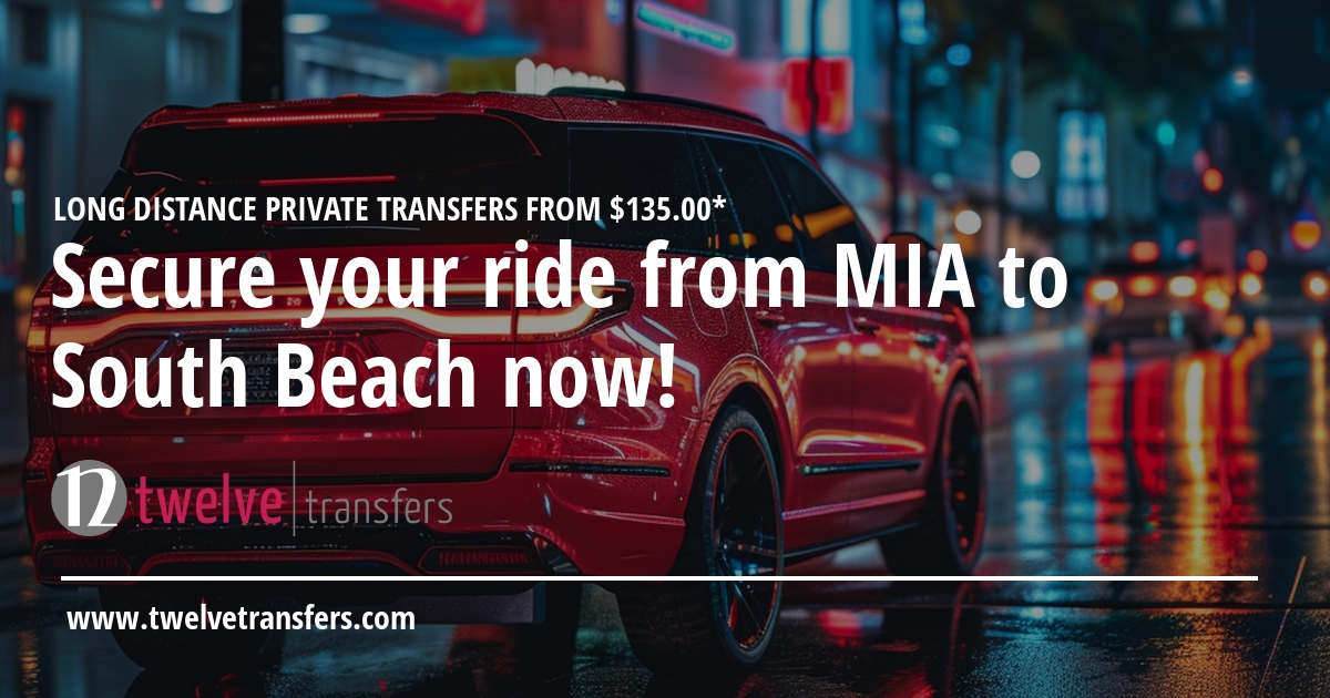 from mia to south beach private transfer